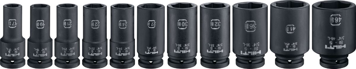 SI‑S 3/4″ Deep Impact Socket
