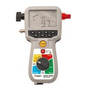 Megger DLROH200 – HAND-HELD 200A MICRO-OHMMETER QATAR
