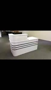 Reception Table 1600x600x1050mm - F616 (1set, 3box)