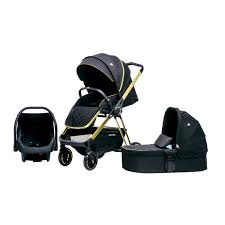 3 In 1 Luxury Foldable Baby Stroller