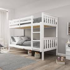 Wooden Double Bunk Bed