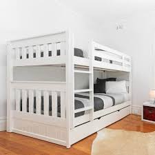 Wooden Double Bunk Bed