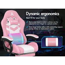 Rgb Pro Gaming Chair With Massage Pillow