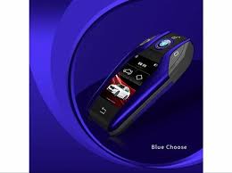 SK-02 Smart LCD Key Silver Black