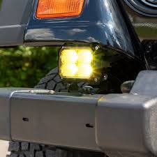 4 Inch LED Light 40 Watts Yellow and White