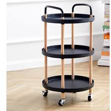 Sofa Side Coffee Table & Serving Trolley