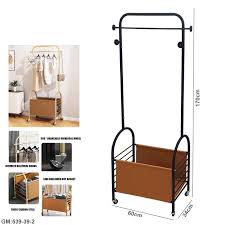 Moveable Coat Hanger & Clothes Storage Rack