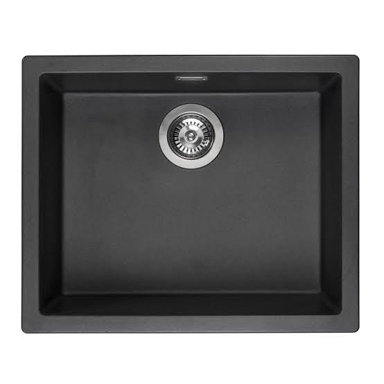 Black Kitchen Sink 100x50 cm