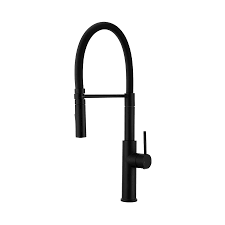 Kitchen Sink Mixer High (Black Matt)