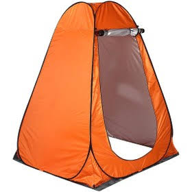 Toby’s Outdoor Camping Bath Tent 1.5M WD – Orange Lightweight Portable Changing Tent