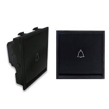 FE139 V1 Black V1-009 Bell Push Switch
