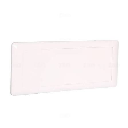 R413 V6 White V6-053 Blank Plate 3×6 – Modular Switch Cover Plate