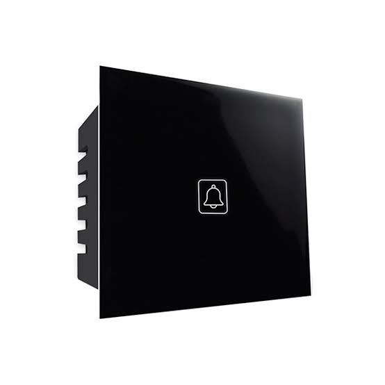 FE380 V7 Black V7-009 Doorbell Switch