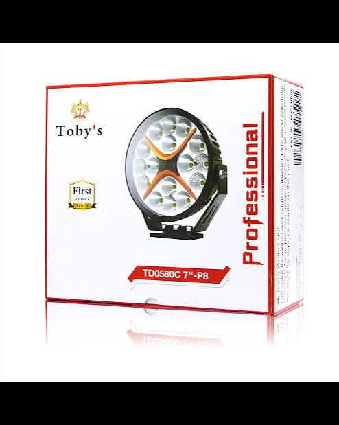 Toby’s TD0580 7-Inch 90W LED Driving Light – Spot/Flood Combo, IP68
