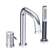 Deck-Mounted Basin Mixer – Polished Chrome