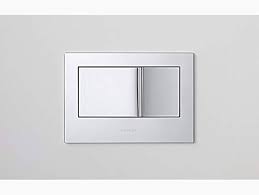 Arte Duo Bright Chrome Flush Button Mechanical 380