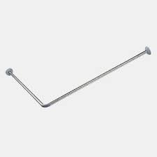Aluminium Corner Shower Rods Kit