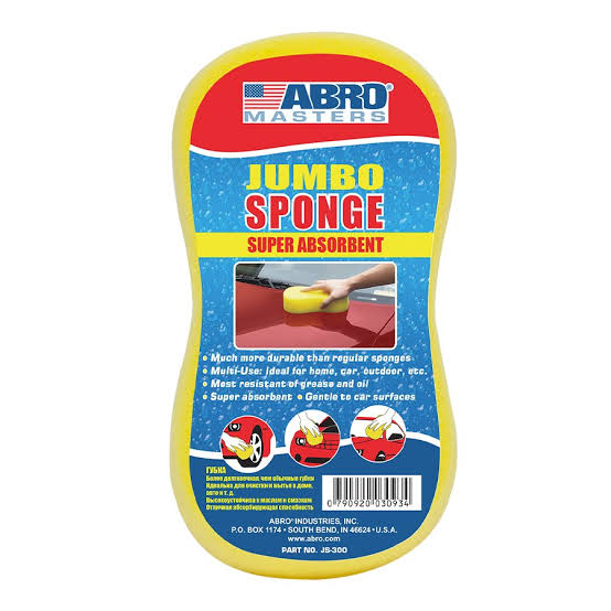 ABRO Jumbo Sponge (Model: JS-300)