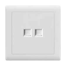 FE476 V5-019 Ivory Telephone Socket