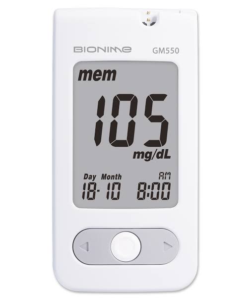 GE GM550 Blood Glucose Monitor with Test Strips – Blood Sugar Monitoring Kit