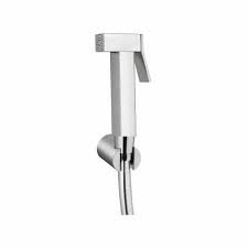 Square Hand Spray with Shut-Off – Chrome