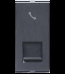 R422 V6 Gray V6-013 TEL Socket – Modular RJ11 Telephone Socket