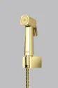 Square Hand Spray with Shut-Off – Soft Brass