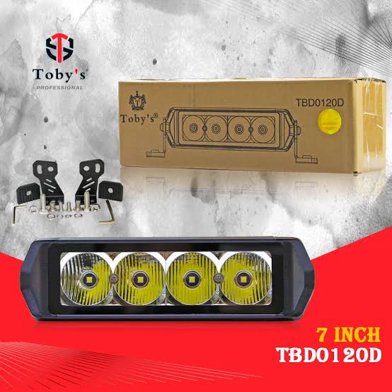 Toby’s TBD0120D 7-Inch 20W Cree LED Spot Light – IP68 Waterproof