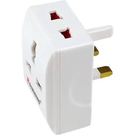 Q135 MODI Adaptor with Iron Square Brass Pin 13A MD-HWA5007