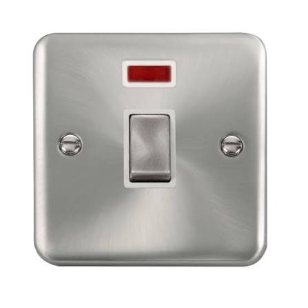 FE414 V7 Gray V7-042 20A Switch with Neon Indicator