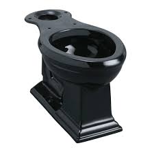 Retro Close Coupled Toilet – Floor Trap (Black)