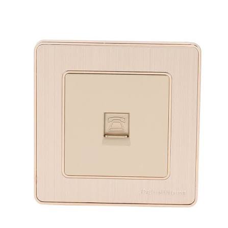FE364 V1 Matte Golden V1-019 Tel Socket
