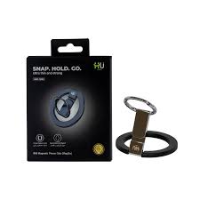 HAC-1053 Snap.Hold.Go Magnetic Phone Grip, Black
