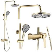 Brushed Gold Shower Set