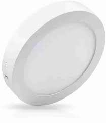 LED Surface Panel Light Round 170-240v 3000k 24w