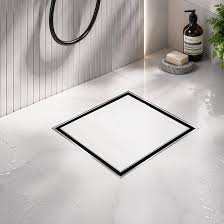 MODI Stainless Floor Tile Drain MD-HWS9007 20×20CM Bathroom Tile Insert Floor Drain