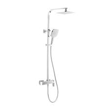 Square Shower Column With 2 Way Diverter With Thermostatic - (chrome) 1526811-t01