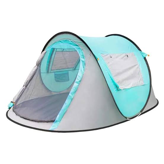 Toby’s New 3–4 Person Automatic Pop Up Camping Tent – 250 × 145 × 100 cm Outdoor Tent