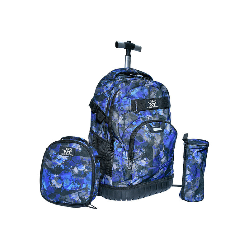 Jasminestar School Bag Trolley Set 17