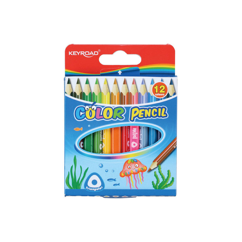 Keyroad Short Coloured Pencils