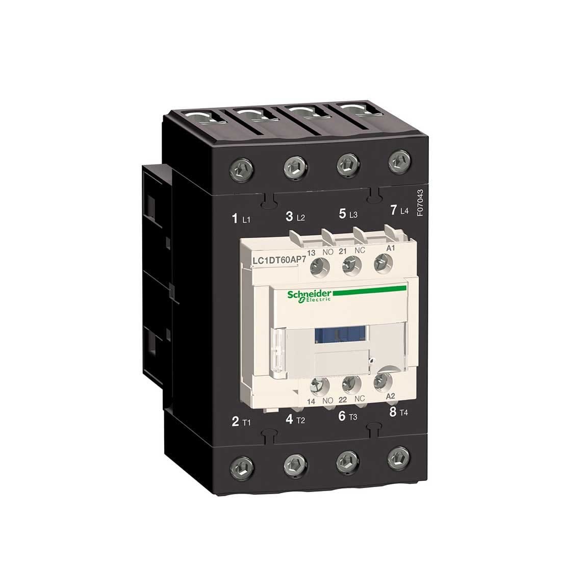 SCHNEIDER – Contactor 60A 4P Ac1 220V 50/60, Supplier Part Number: LC1DT60AM7 Qatar