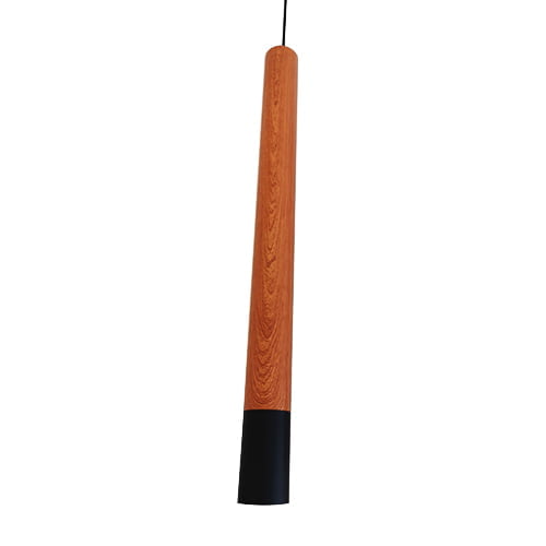 Wooden And Black Color Handle Light