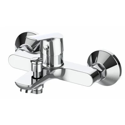R284 MODI MARS Shower Mixer MD-HWSA61002 – Modern Chrome Wall Mounted Bathroom Mixer
