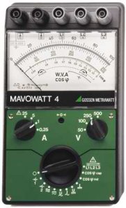Gossen Metrawatt MAVOWATT 4 Multiple Power Meter QATAR