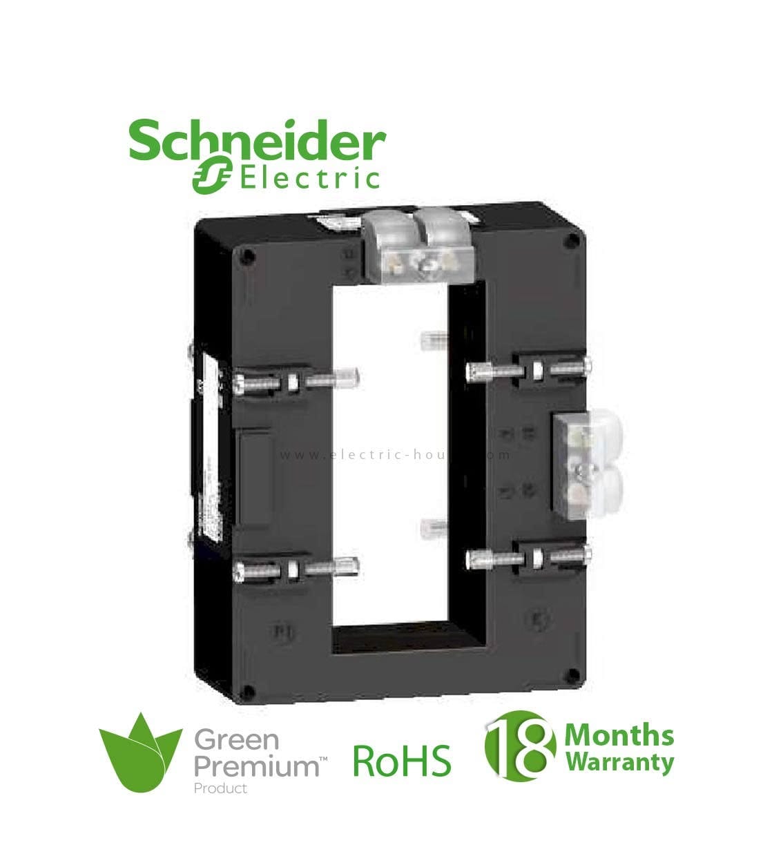 SCHNEIDER – Current Transformer Tropicalised 4000 5 Double Output For Bars 52×127, Supplier Part Number: METSECT5DC400 Qatar