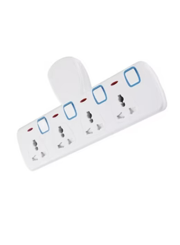 Q139 MODI 4-Way Universal Wall Socket 13A MD-HWA6040