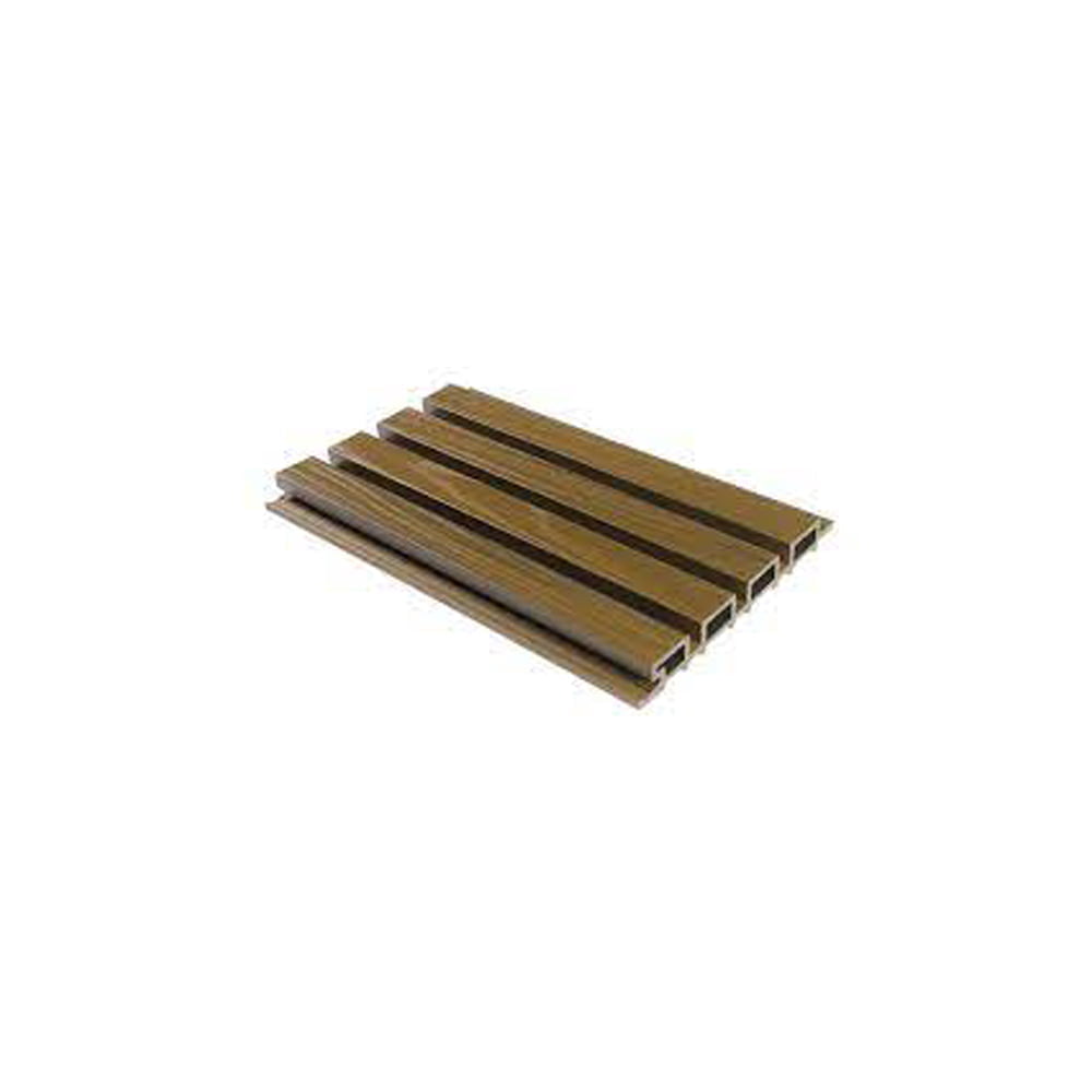 Outdoor Wpc Capped Wall Cladding Dark Teak