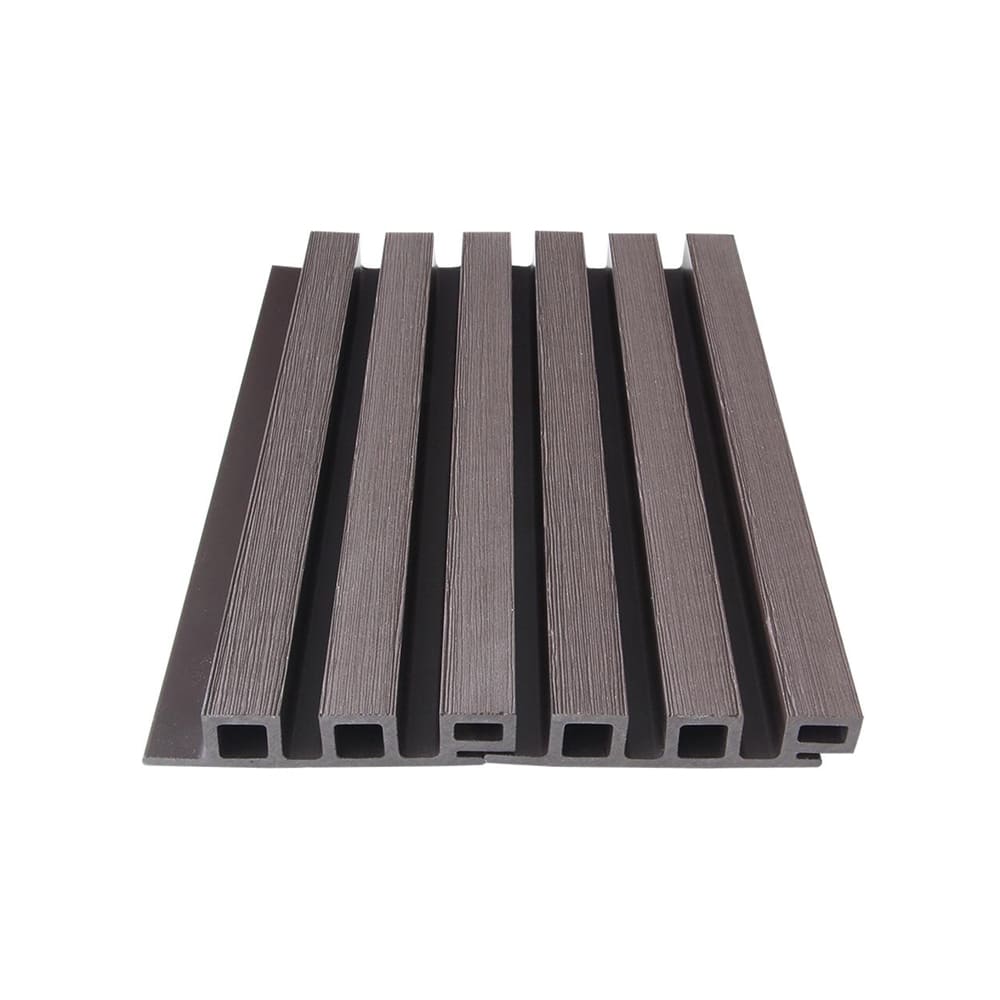 Outdoor Wpc Wall Cladding Coffee Co-09b