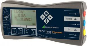 Gossen Metrawatt PROFITEST PVsun Memo Tester for PV Modules and Strings QATAR