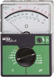 Gossen Metrawatt METRAmax 6 Resistance Measuring Instrument with Analog Display QATAR